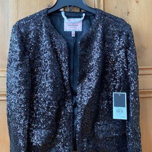 Juicy Couture Black Sequin Jacket